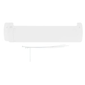 air conditioner deflector, air conditioner wind anti direct deflector baffle air conditioner deflector retractable (white)
