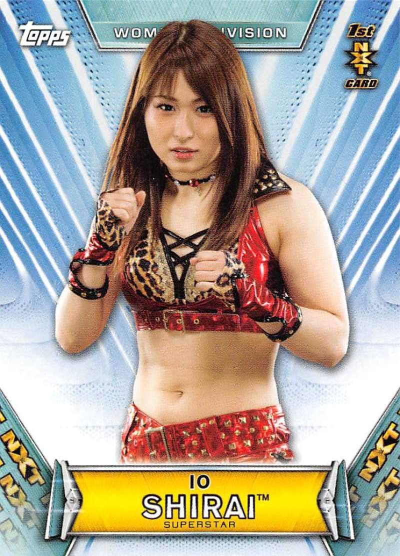 2019 Topps WWE Women's Division #37 Io Shirai Wrestling Trading Card