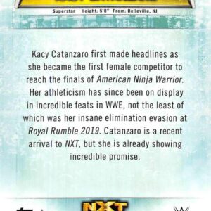 2019 Topps WWE Women's Division #40 Kacy Catanzaro Wrestling Trading Card