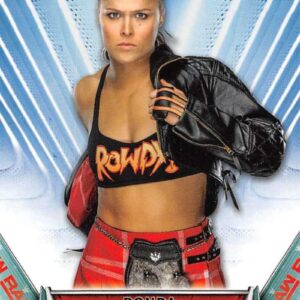 2019 Topps WWE Women's Division #11 Ronda Rousey Wrestling Trading Card