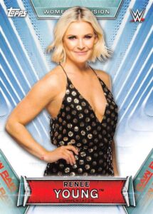 2019 topps wwe women's division #16 renee young wrestling trading card