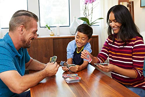 Mattel Games ​UNO Junior Card Game for Kids with Simple Rules, Levels of Play and Animal Matching for 2-4 Players