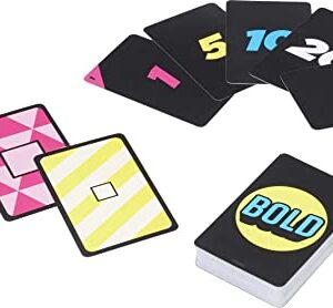 Mattel Games Bold Family Card Game, Matching Game for 7 Year Olds and Up, with 112 Cards and Instructions, Multi