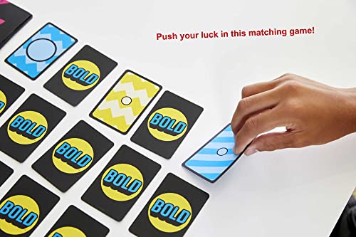 Mattel Games Bold Family Card Game, Matching Game for 7 Year Olds and Up, with 112 Cards and Instructions, Multi