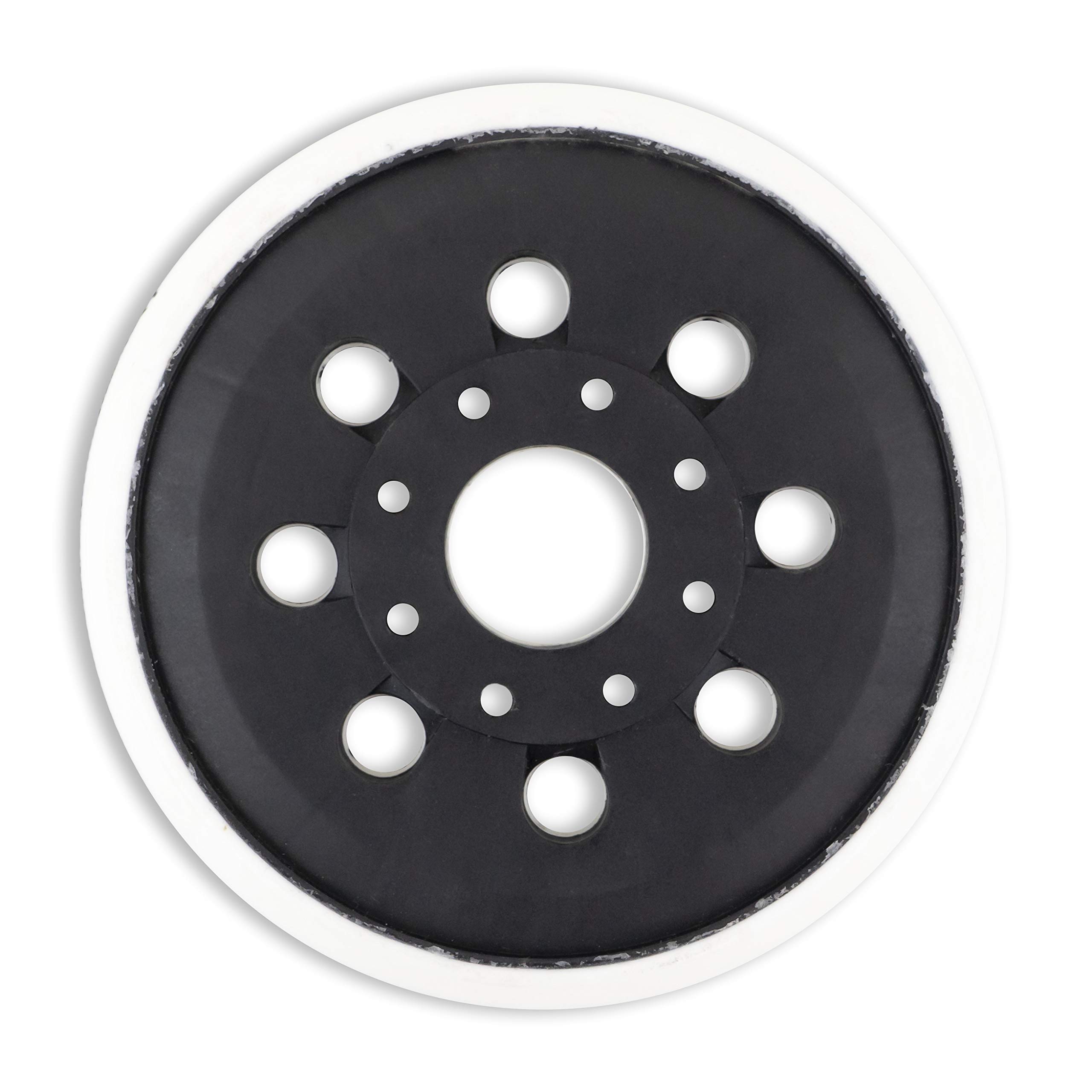 5" 8 Hole Hook and Loop Hard Sanding Backing Pad Replacement for Bosch RS035 - Fits ROS10 and ROS20VS Sanders