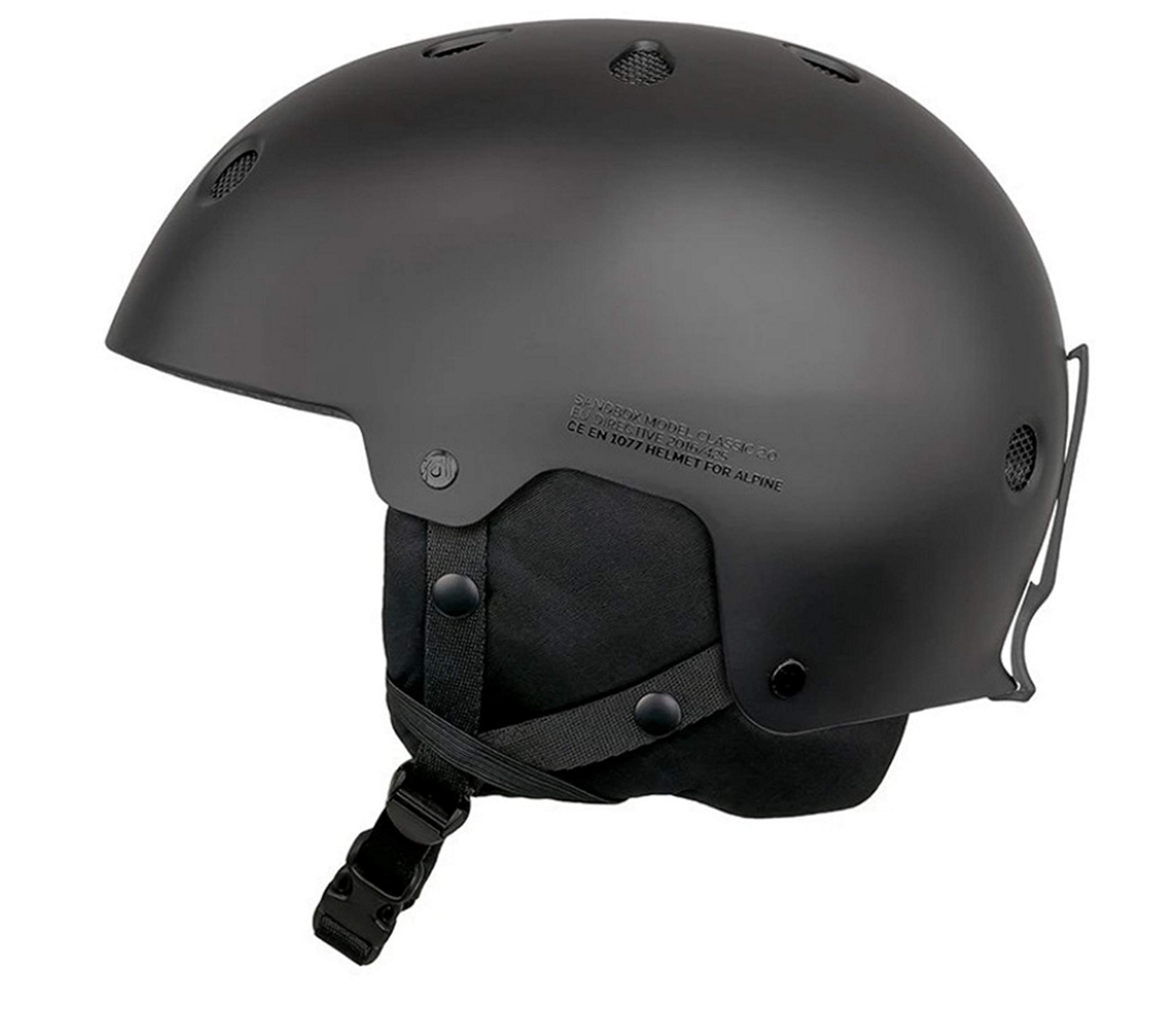 Sandbox Legend Snow Helmet Asian Fit (Matte Black, XSmall/Small)