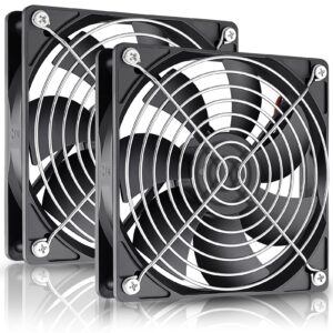 GDSTIME 5Volt 120mm Fan, 1500RPM 120mm x 25mm DC Brushless Cooling Fan