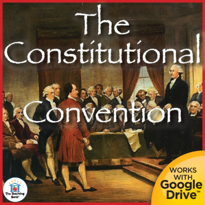 The Constitutional Convention U.S. History Interactive Notebook Unit Printable or for Google Drive™ or Google Classroom™