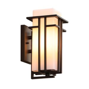 Outdoor Wall lamp Home Garden lamp - Waterproof Design, Environmental Protection and Energy Saving, Modern Minimalist Outdoor Lighting Balcony Aisle Wall lamp E27 Screw (excluding Light Source)