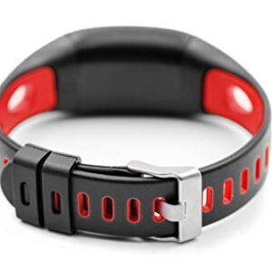 Go-tcha Evolve LED-Touch Wristband Watch for Pokemon Go with Auto Catch and Auto Spin - Black/Red