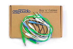 cre8audio eurorack patch cables (box ‘o