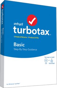 [old version] turbotax basic 2019 tax software [pc/mac disc]