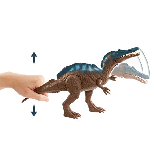 Jurassic World Toys Sound Strike Dinosaur Action Figure with Strike and Chomping Action, Realistic Sounds, Movable Joints, Authentic Color and Texture; Ages 4 and Up