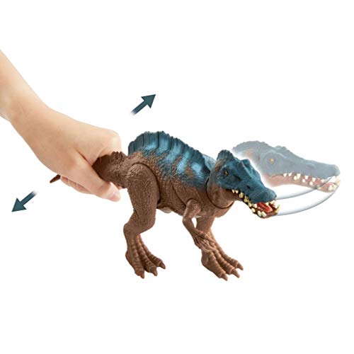 Jurassic World Toys Sound Strike Dinosaur Action Figure with Strike and Chomping Action, Realistic Sounds, Movable Joints, Authentic Color and Texture; Ages 4 and Up