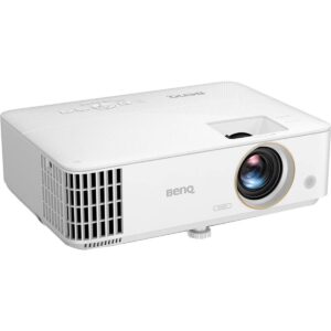 benq th585 1080p home entertainment projector | 3500 lumens | high contrast ratio | loud 10w speaker | low input lag for gaming | stream netflix & prime video | 3 year industry leading warranty