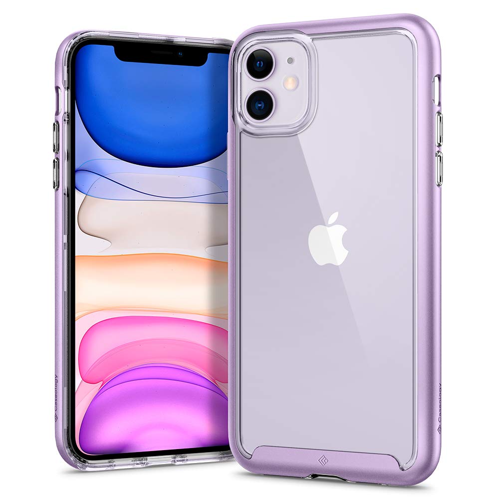 Caseology Skyfall Clear Phone Case for iPhone 11 Cases (2019) - Lavender