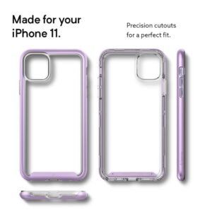 Caseology Skyfall Clear Phone Case for iPhone 11 Cases (2019) - Lavender