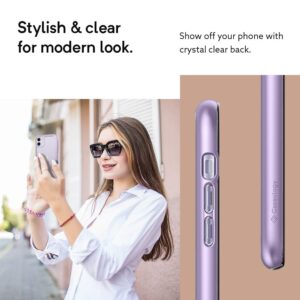 Caseology Skyfall Clear Phone Case for iPhone 11 Cases (2019) - Lavender