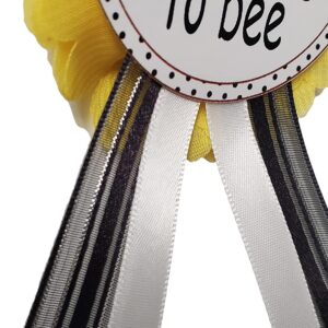 Daddy to Bee Pin Baby Shower Yellow & Black pin for dad to wear at Baby Shower, Baby Sprinkle