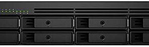 Synology RackStation RS1219+ iSCSI NAS Server with Intel Atom 2.4GHz CPU, 8GB Memory, 32TB HDD Storage, DSM Operating System