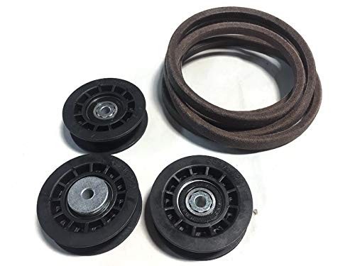 AWD Belt Repair kit 3- 587973001 Pulleys and Belt for 580364603 580364610 Some Craftsman Husqvarna Read Description