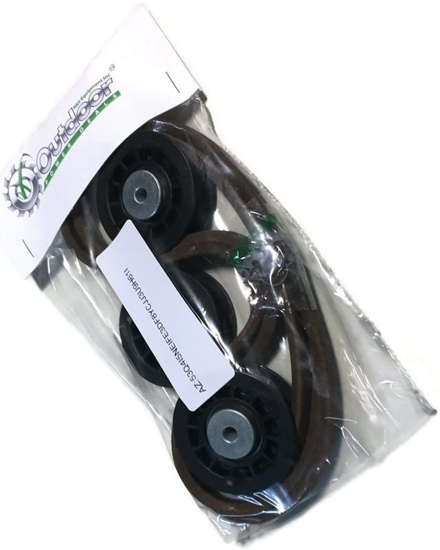 AWD Belt Repair kit 3- 587973001 Pulleys and Belt for 580364603 580364610 Some Craftsman Husqvarna Read Description