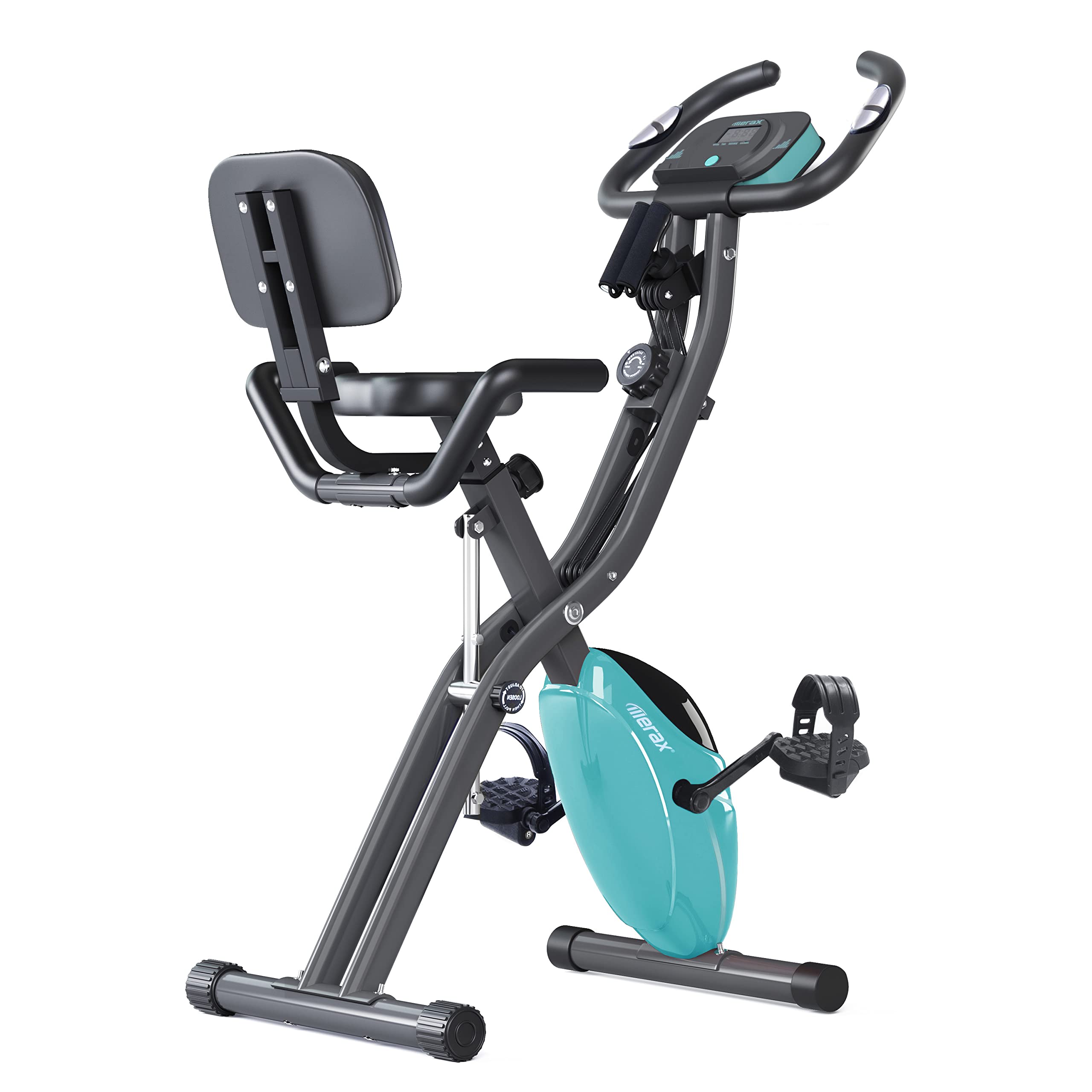 Merax Indoor Cycling Exercise Bike Cycle Trainer Adjustable Stationary Bike