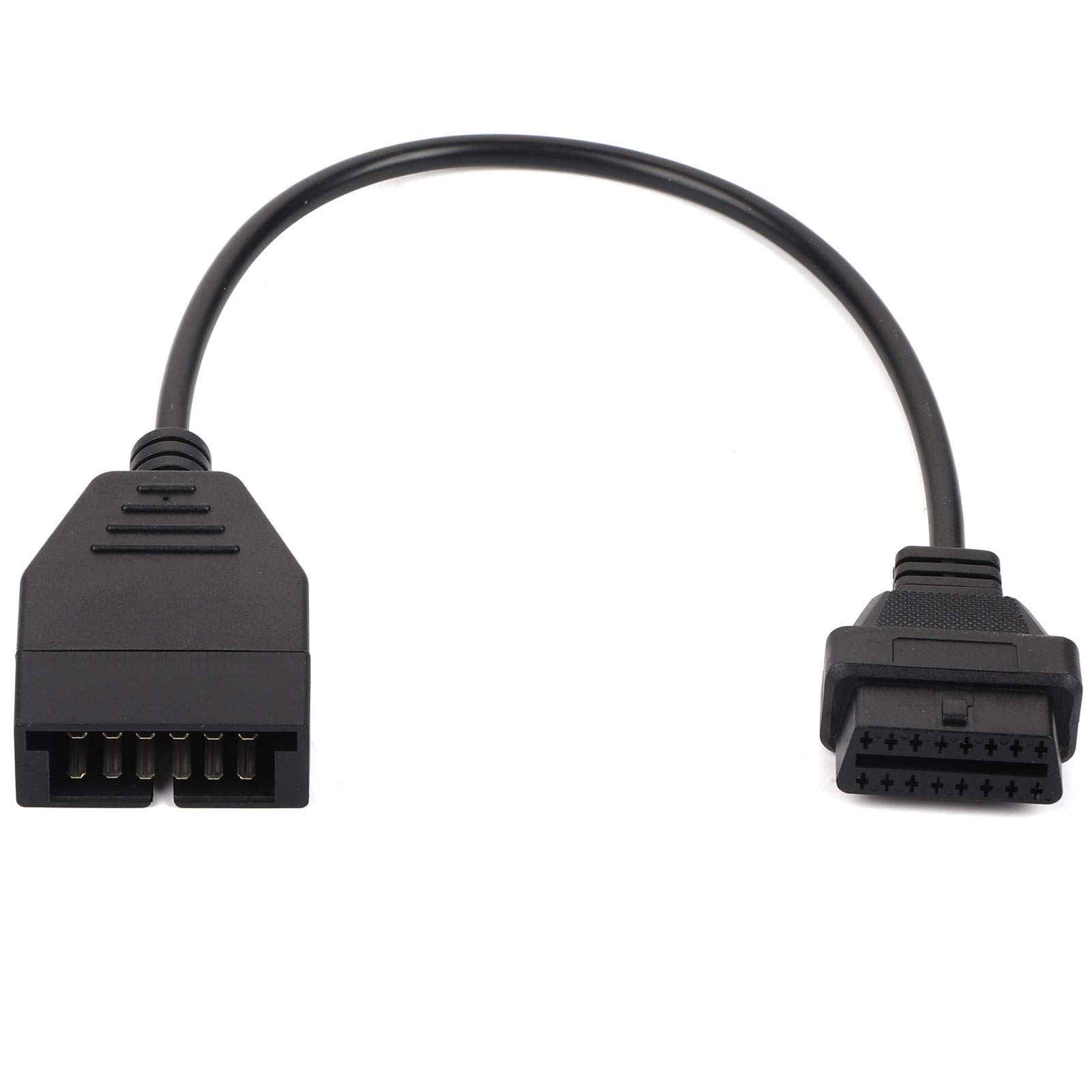 OBD2 to OBD1 GM Adapter,OBD1 12 Pins to OBD2 16 Pins Diagnostic Tool Connector Adapter Cable Replacement for GM