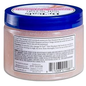 Dr. Teal's Salt Scrub Pink Himalayan Restore 16 Ounce Jar (Pack of 2)