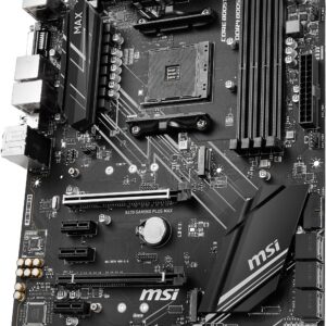 MSI Performance Gaming AMD X470 Ryzen 2ND and 3rd Gen AM4 DDR4 DVI HDMI Onboard Graphics CFX ATX Motherboard (X470 GAMING PLUS Max)