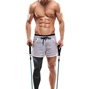 Full Leg Compression Sleeves For Men Women - Medical Leg Sleeves For Support - Blood Clot Prevention, Blood Circulation, Swelling Reduction, Restless Leg Syndrome, Varicose Veins, Pain Relief