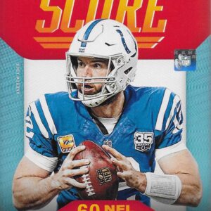 2019 Score Football Factory Sealed Hanger Box with 60 Cards including 4 Exclusive Purple Parallels and 12 Rookie Cards in each Box and Chance For Autographs of Kyler Murray and Daniel Jones Plus