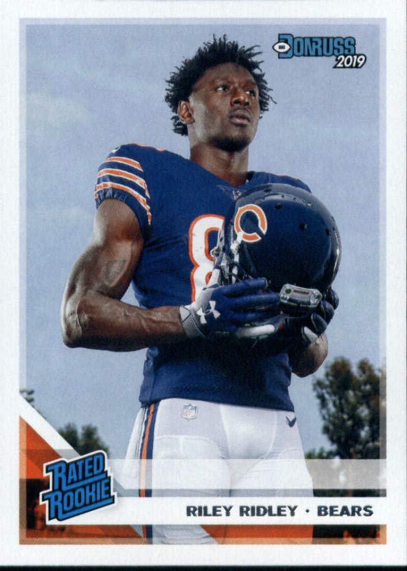 2019 Donruss #336 Riley Ridley Chicago Bears RR (Rated Rookie) NFL Football Card (RC - Rookie Card) NM-MT