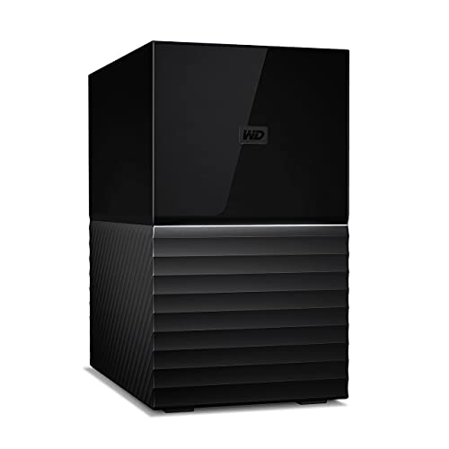 Western Digital 28 TB My Book Duo Desktop RAID USB 3.1 External Hard Drive and Auto Backup Software, Black