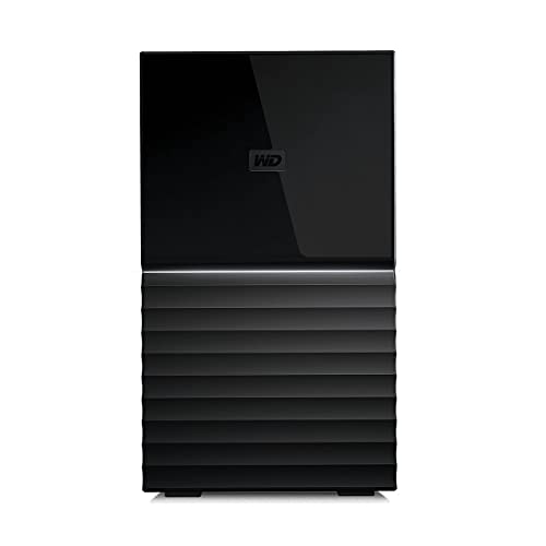 Western Digital 28 TB My Book Duo Desktop RAID USB 3.1 External Hard Drive and Auto Backup Software, Black