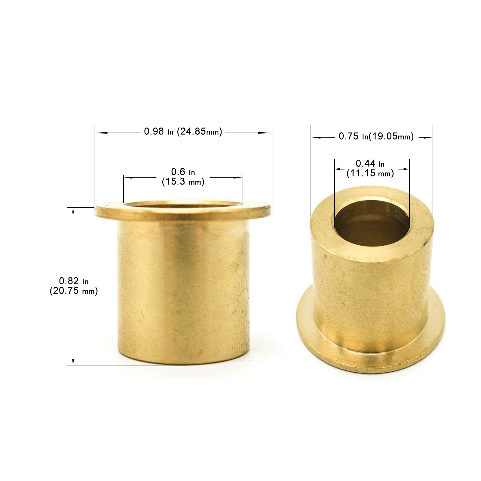 koxuyim Bronze Shifter Cup Isolator Bushing,Fits for S10 S15 T4 T5 T56 T45 Manual Transmission for Ford GM Dodge 83-02 5 Speed Manual Transmission