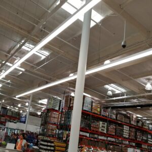 FAITHSAIL 8FT LED Shop Lights, 110W Linkable LED Strip Light, 13800LM, 1-10V Dimmable, 5000K, Commercial Grade Big Size 8 Foot Linear Ceiling Lighting Fixtures for Warehouse, Garage, Workshop, 2 Pack