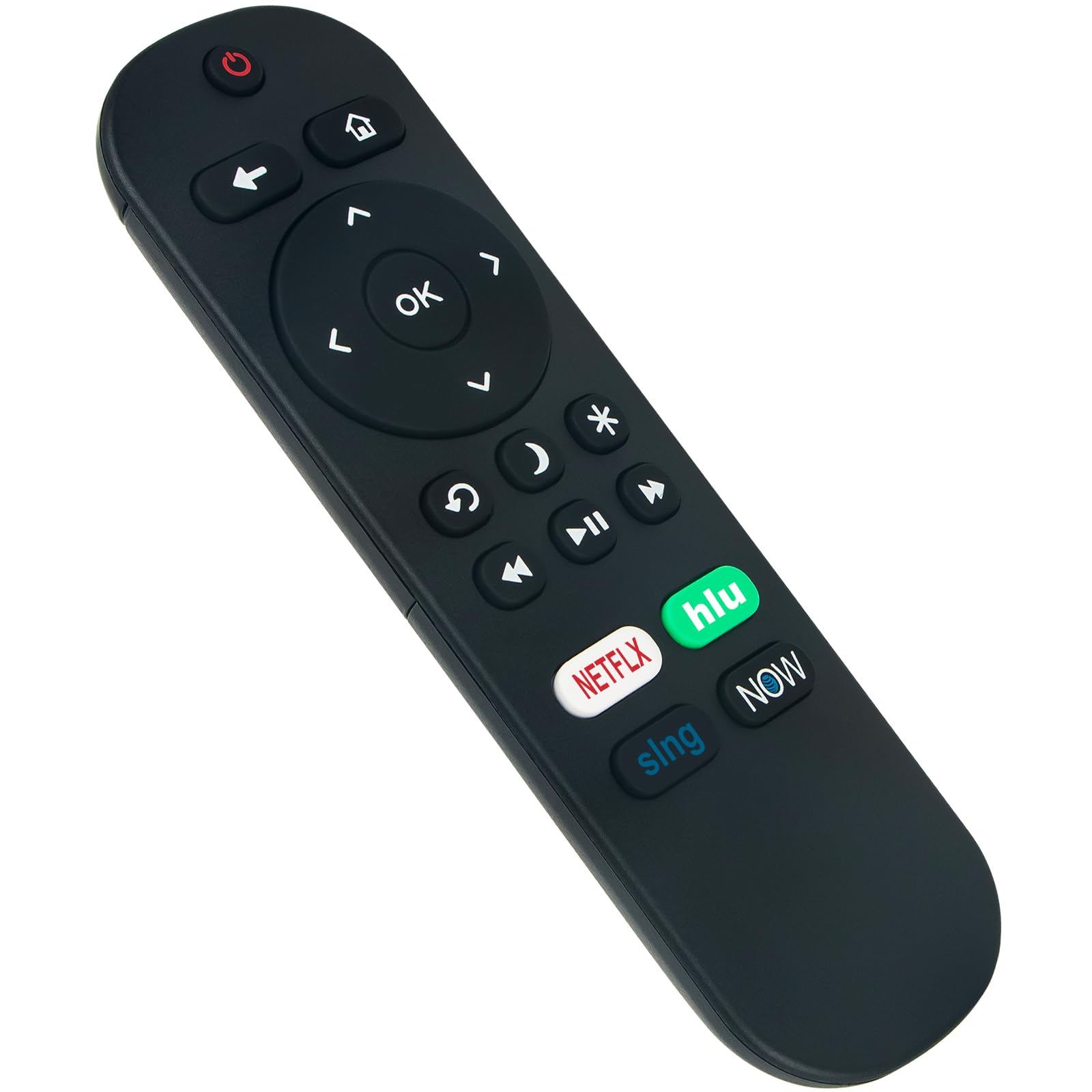 NS-RCRUS-20 NSRCRUS20 Replacement Remote Control Work for Insignia Roku TV NS-40DR420NA16 NS-40DR420NA16B NS- 43DR710NA17 NS-39DR510NA17 NS-55DR710NA17 W Netflix Hulu Sling Now Buttons