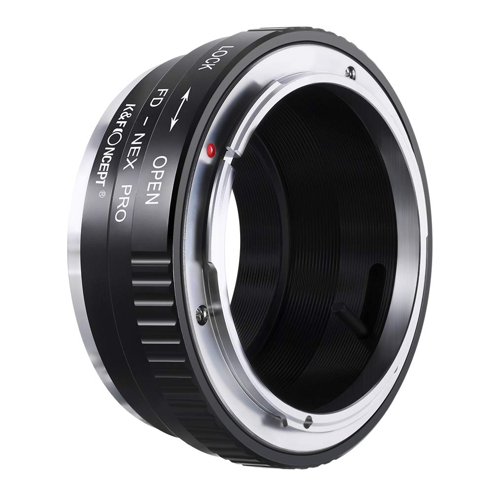 K&F Concept Lens Mount Adapter with Matting Varnish Design, Compatible for FD FL Lens to Sony NEX E-Mount Camera for Sony Alpha NEX-7 NEX-6 NEX-5N NEX-5 NEX-C3 NEX-3
