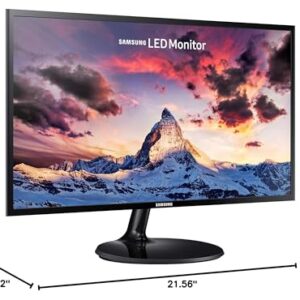 Samsung 24" FHD Flat Monitor with Super-Slim Design - LS24F354FHNXZA, Black