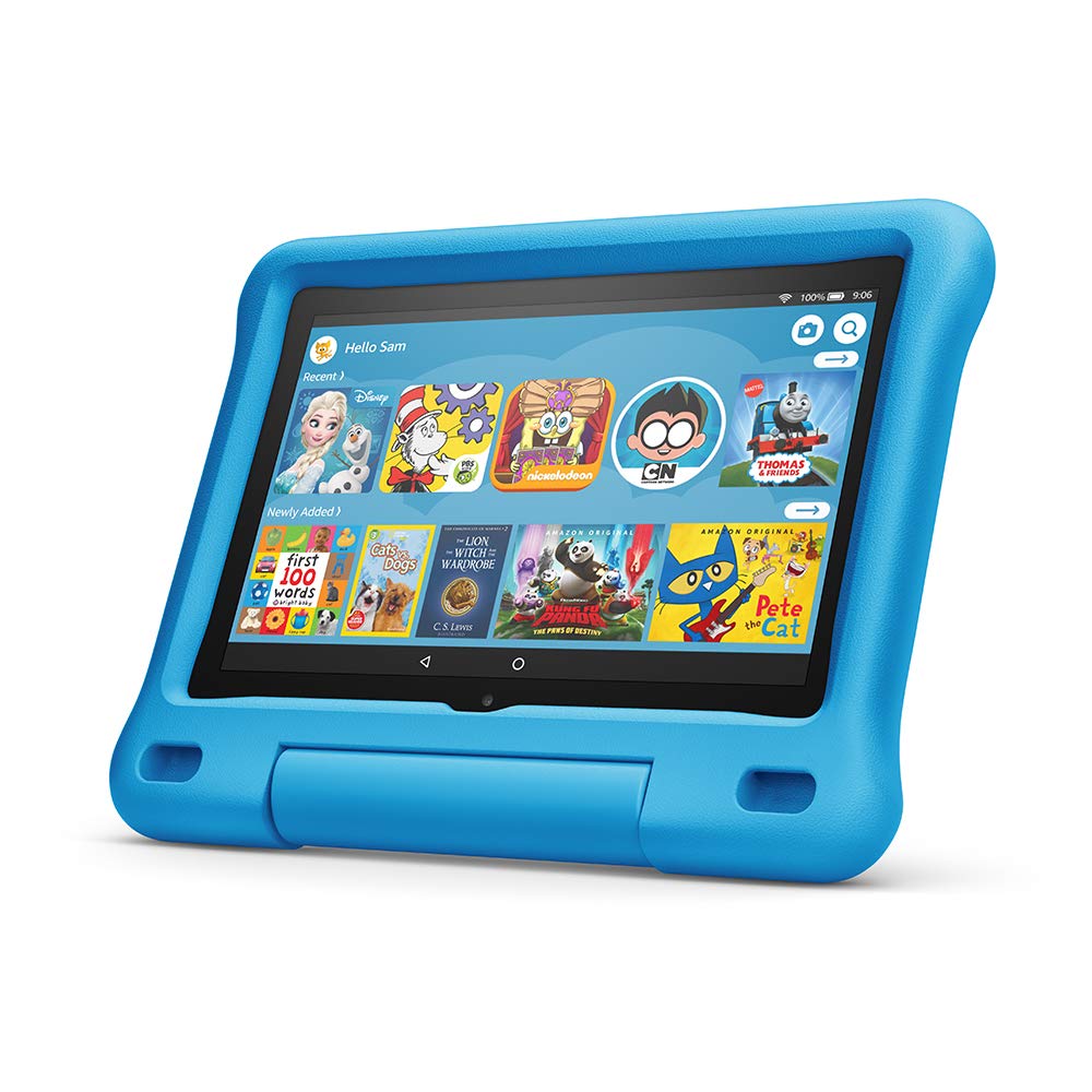 Amazon Kid-Proof Case for Fire HD 8 tablet (Only compatible with 10th generation tablet, 2020 release) Blue