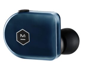 master and dynamic mw07 plus true wireless earphones - steel blue