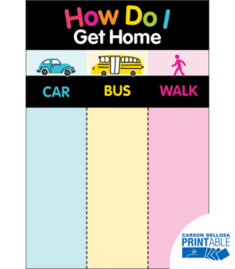 schoolgirl style | just teach neon how do i get home? chart | printable