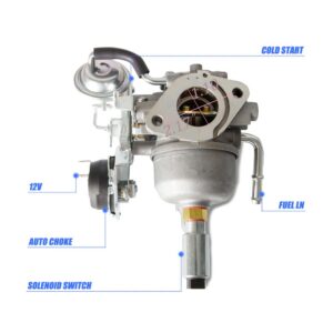 RANSOTO 5410765 Carburetor Kit Compatible with Onan QG 5500 7000 Marquis gold 5.5 HGJ Series HGJAA HGJAB HGJAC HGJAE HGJAF RV Generator Replace 146-0774 141-0983