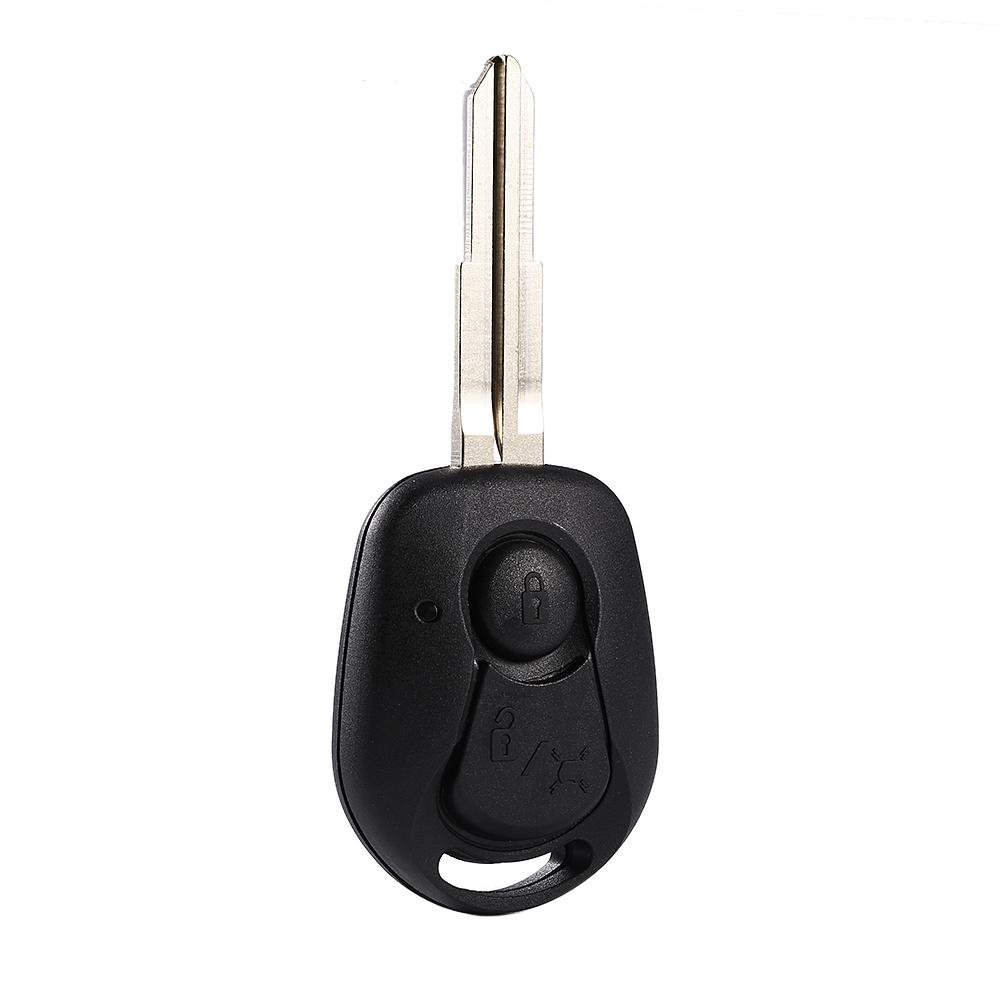 Key Shell， Car Remote Key Shell Fit for SsangYong for Actyon for Kyron for Rexton Case Cover Fob 2 Button