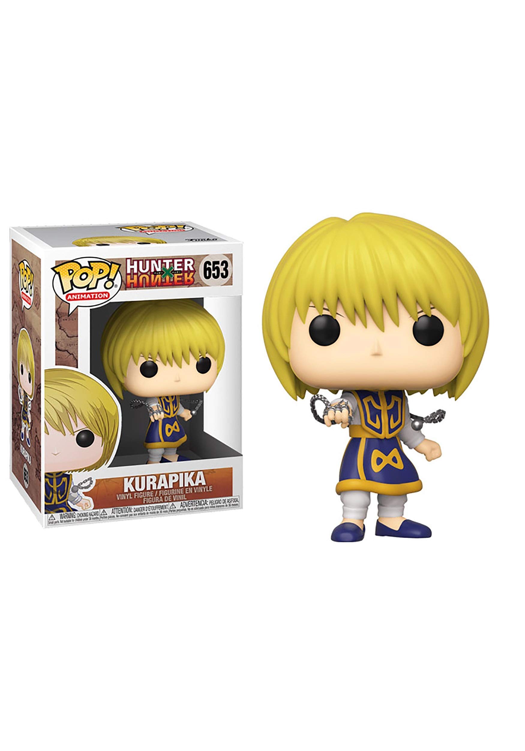 Funko Pop! Animation: Hunter x Hunter - Kurapika, Multicolor, 3.75 inches