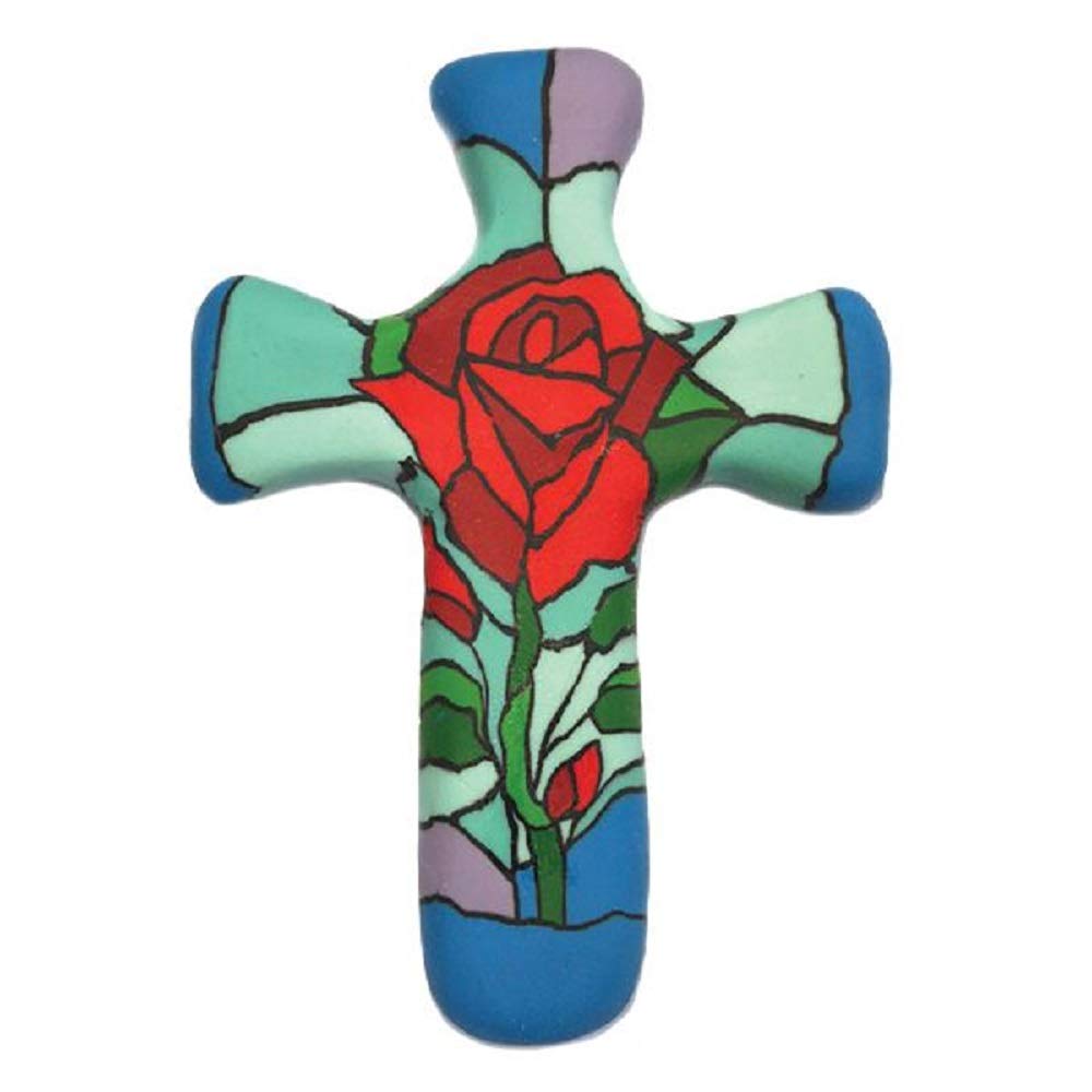 Calypso Studios by First & Main 5.5"" Eternal Love Comforting Clay Cross, Multi