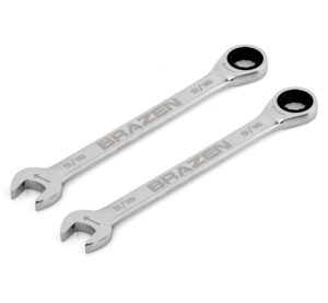 brazen 9/16" ratcheting wrench two pack