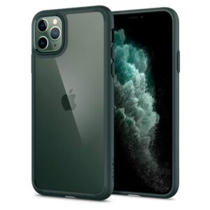 spigen ultra hybrid designed for iphone 11 pro case (2019) - midnight green