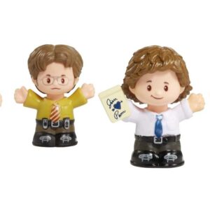 Little People Collector The Office US TV Series Special Edition Set in Display Gift Box for Adults & Fans, 4 Figures